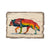 Bartholet's Rainbow Wolf - Rustic Edge Postcards & Magnets Rustic Edge Postcard (5pk // $2.80ea)