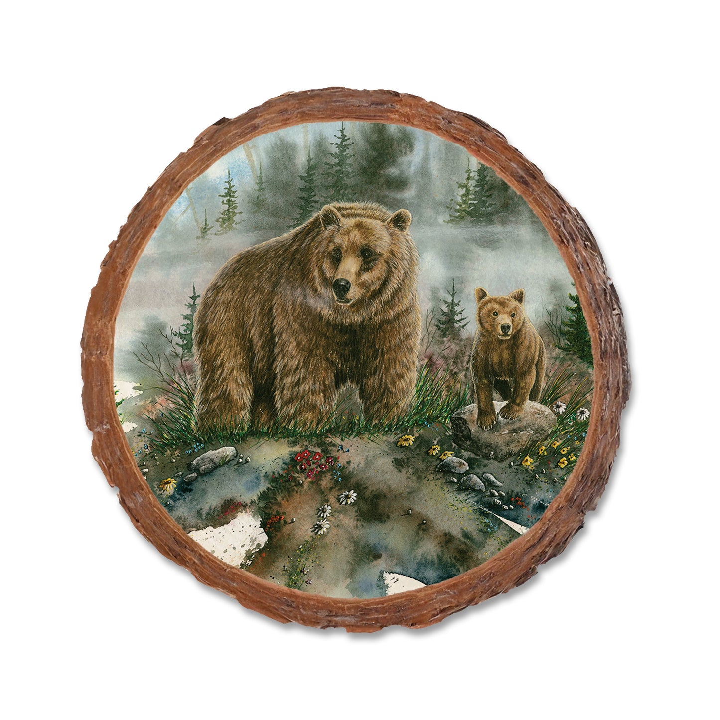 Bartholet's Spring Break  - Live Edge Live Edge Coaster (5pk // $2.80ea)