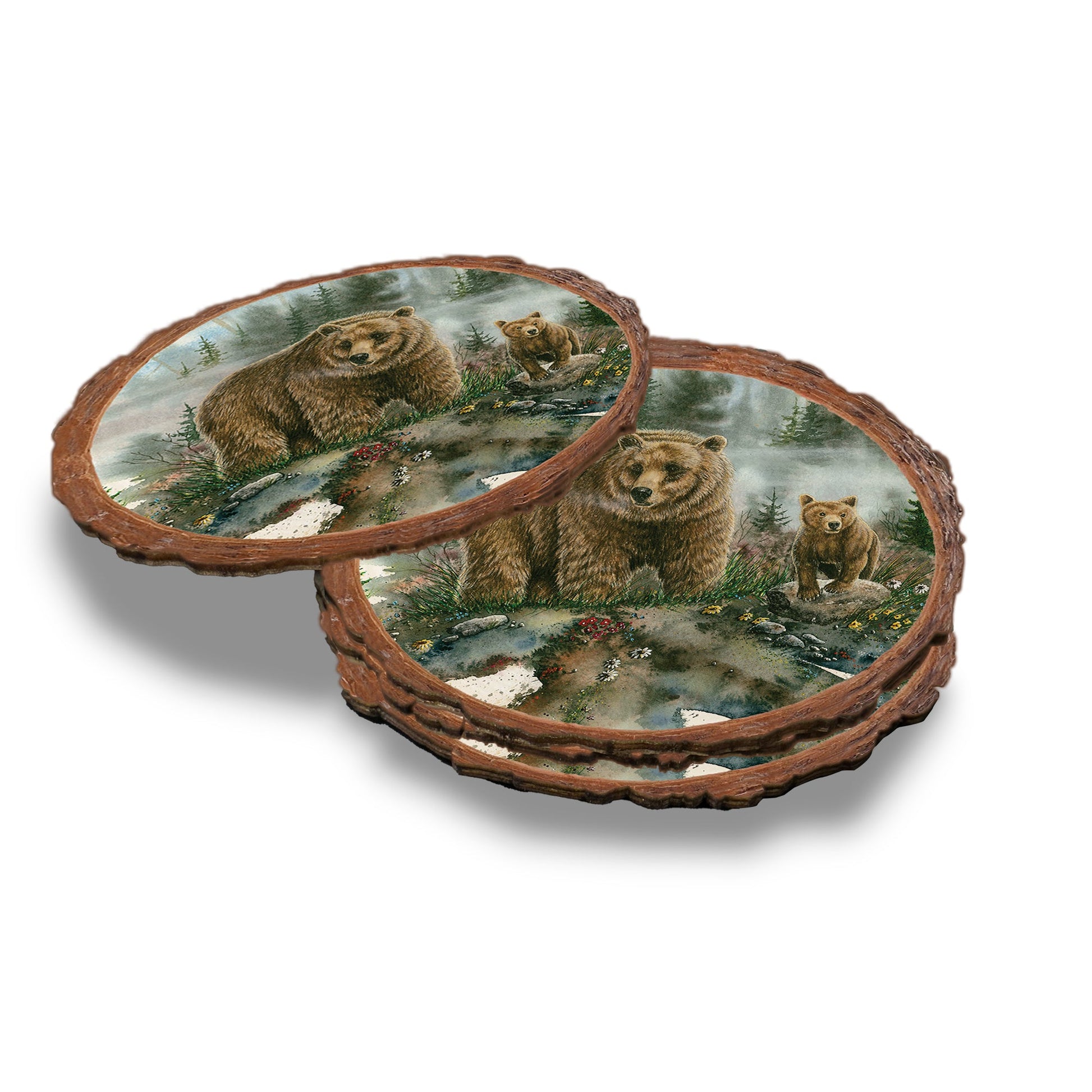 Bartholet's Spring Break  - Live Edge Live Edge Coaster (5pk // $2.80ea)