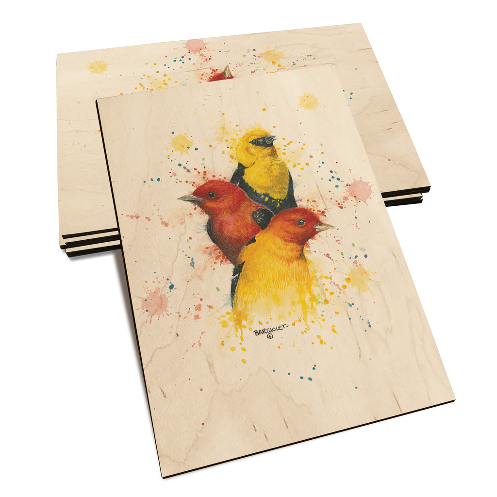 Bartholet's Songbird Trio II  - Classic Edge Classic Edge Postcard (5pk // $2.80ea)