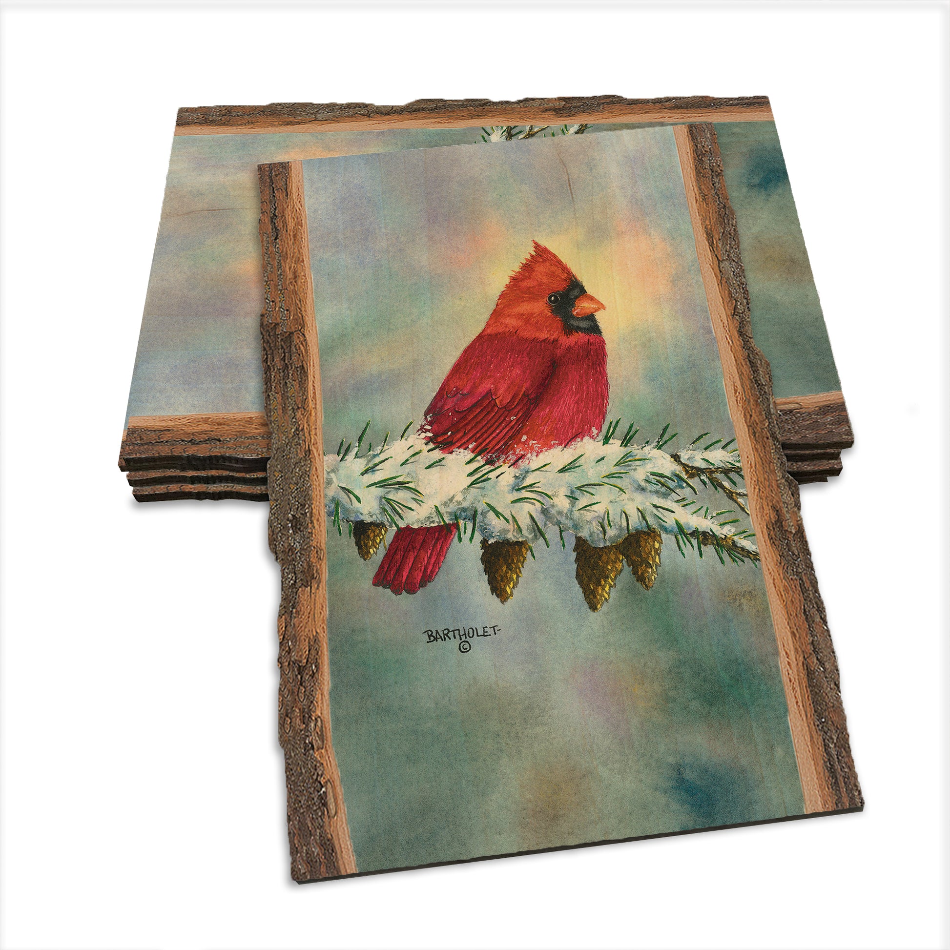 Bartholet's Scarlett Delight  - Live Edge Live Edge Postcard (5pk // $2.80ea)