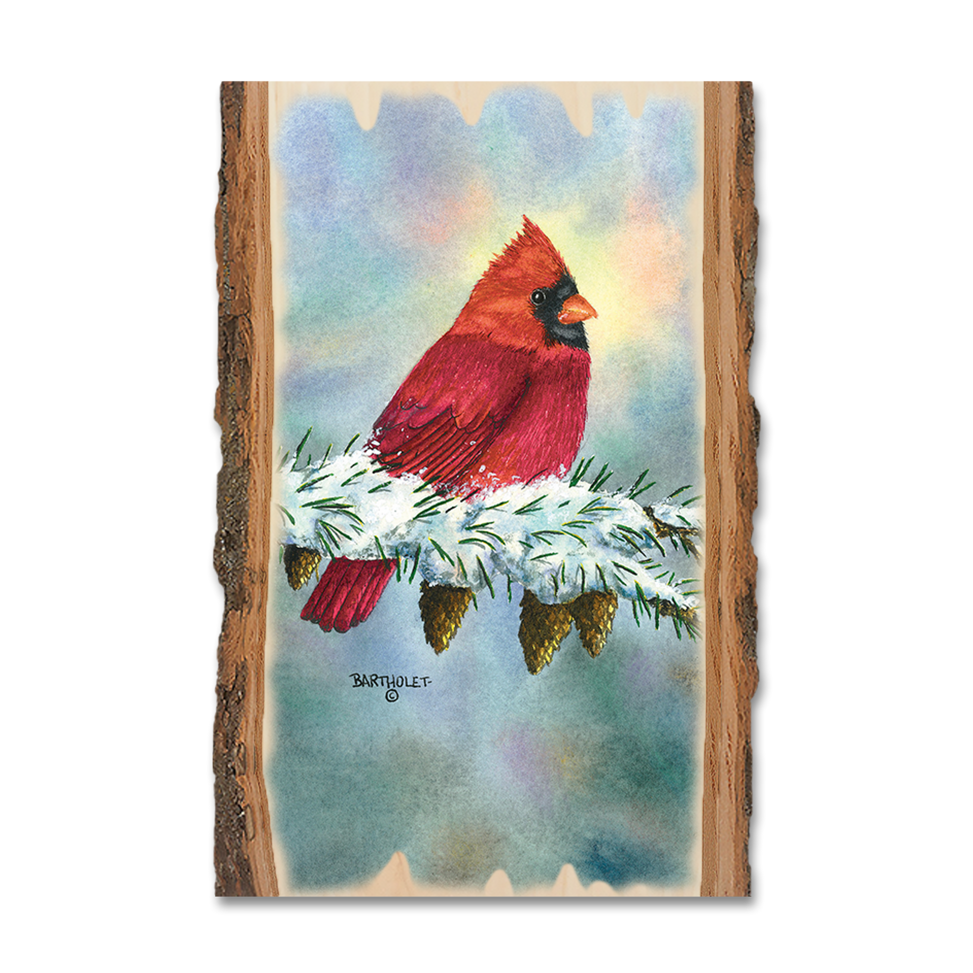 Postcard: Live Edge - Bartholet's Scarlett Delight