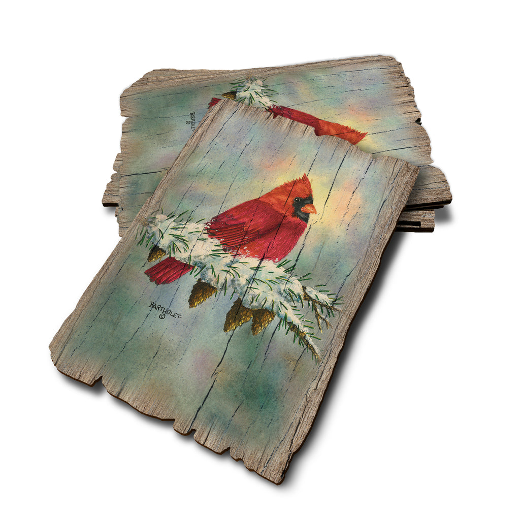 Bartholet's Scarlet Delight - Weathered Edge Rustic Edge Postcard (5pk // $2.80ea)
