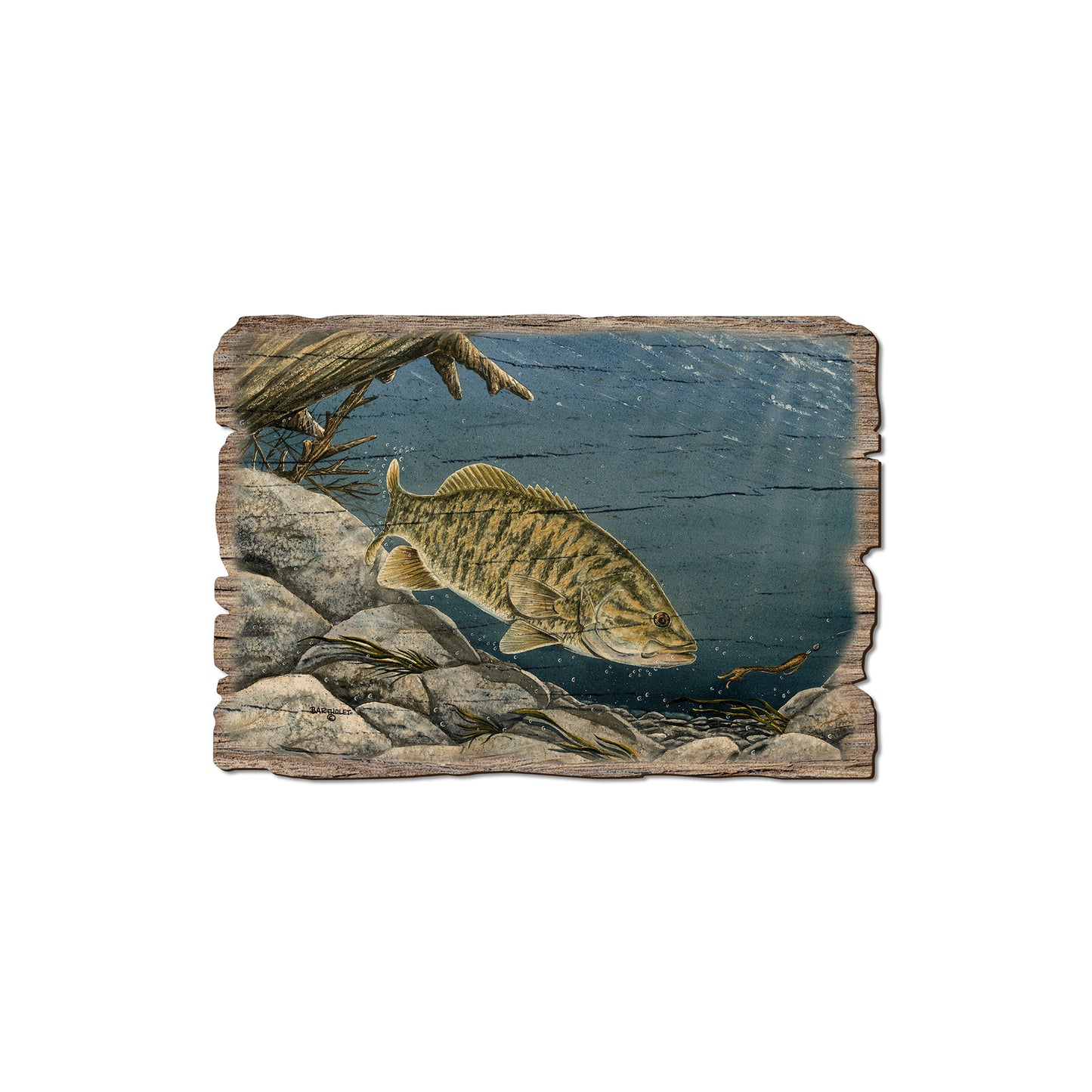 Bartholet's Smallie - Rustic Edge Postcards & Magnets Rustic Edge Magnet (5pk // $2.80ea)