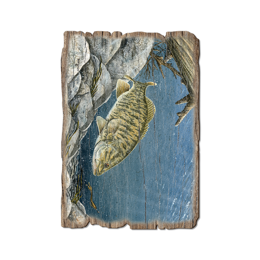 Greeting Card: Weathered Edge - Bartholet's Smallie