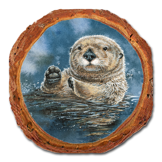 Coaster: Live Edge - Bartholet's Sea Otter
