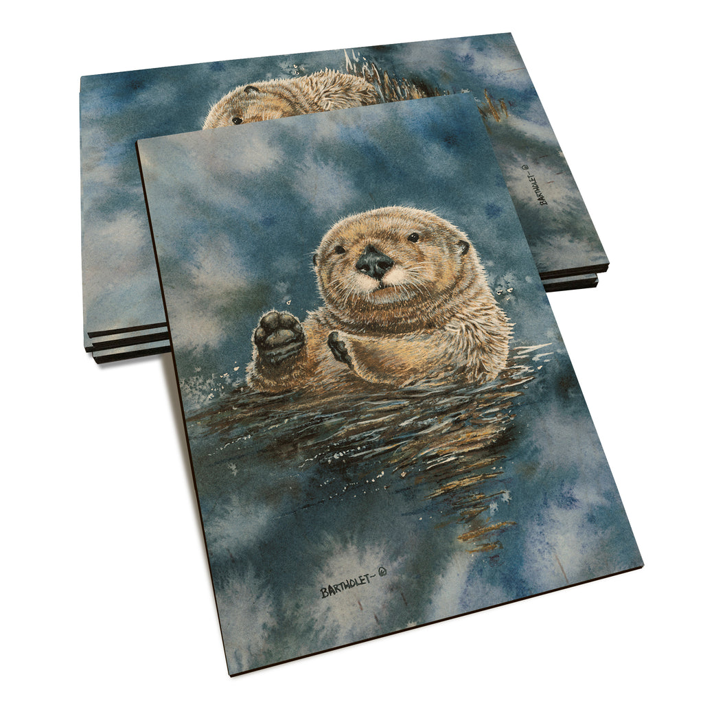 Bartholet's Sea Otter  - Classic Edge Classic Edge Postcard (5pk // $2.80ea)
