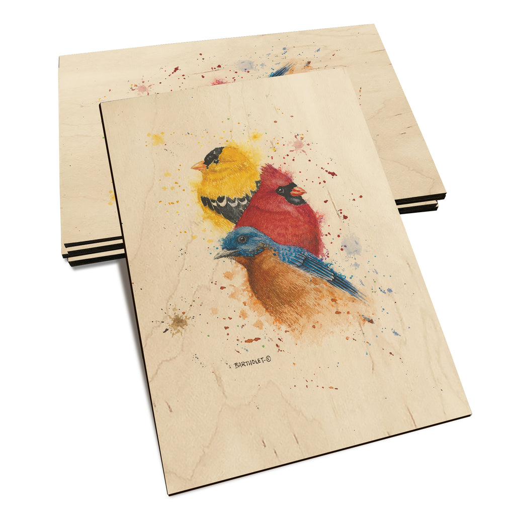 Bartholet's Songbird Trio I   - Classic Edge Classic Edge Postcard (5pk // $2.80ea)