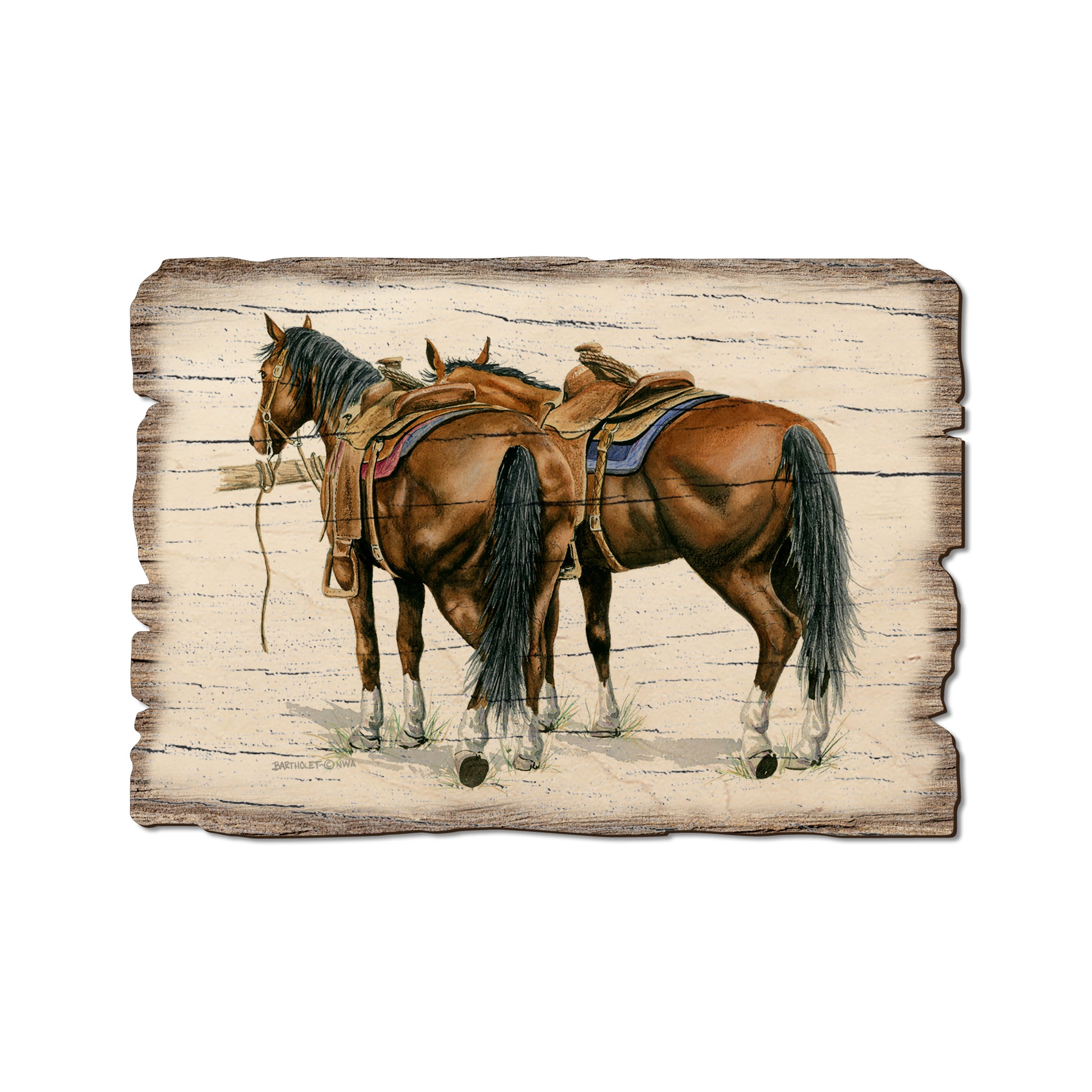 Bartholet's Saddle Up - Rustic Edge Postcards & Magnets Rustic Edge Postcard (5pk // $2.80ea)