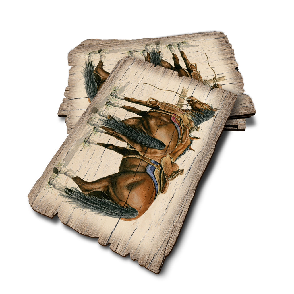 Bartholet's Saddle Up - Weathered Edge Rustic Edge Postcard (5pk // $2.80ea)