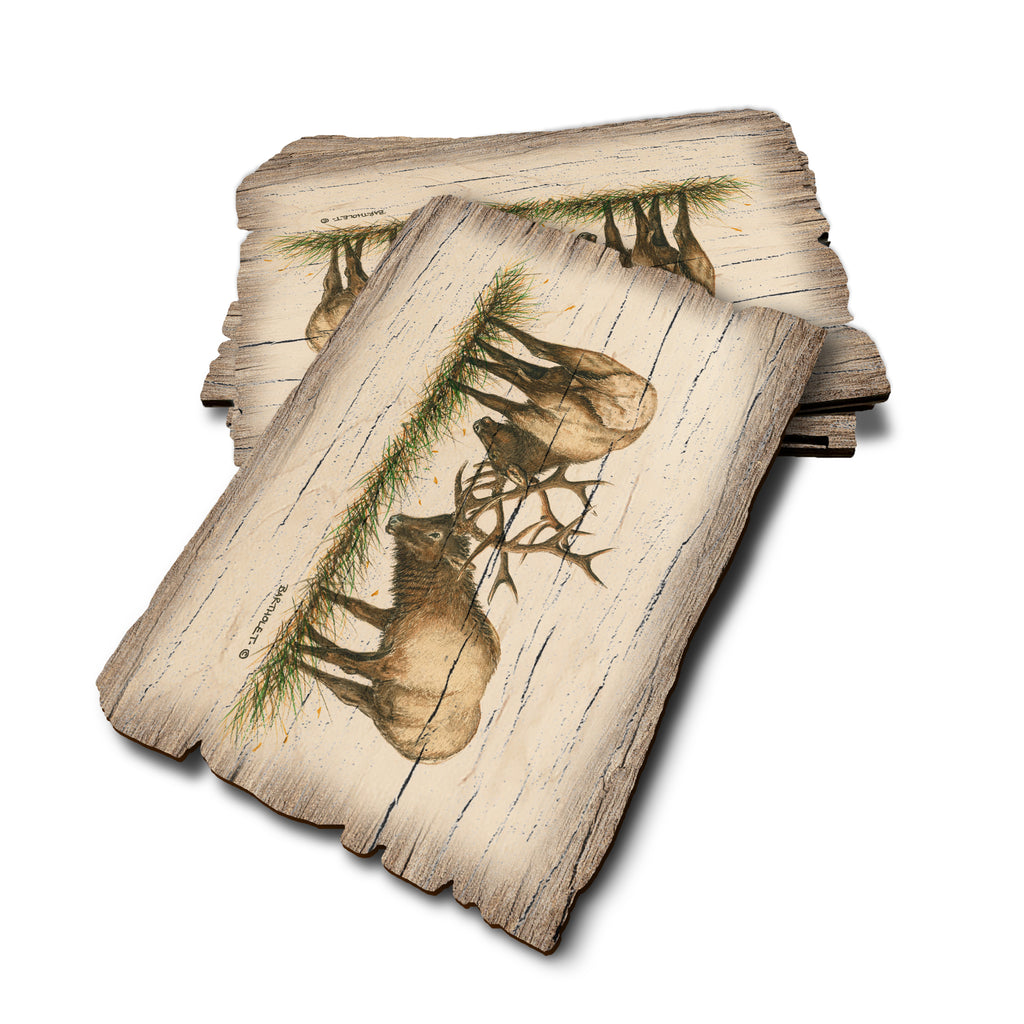 Bartholet's The Battle - Weathered Edge Rustic Edge Postcard (5pk // $2.80ea)