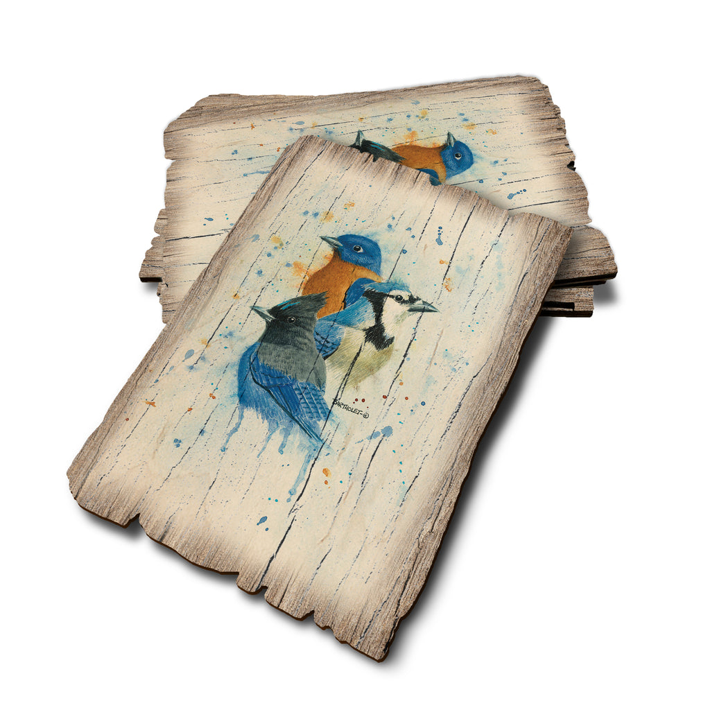 Bartholet's The Blues Club - Weathered Edge Rustic Edge Postcard (5pk // $2.80ea)