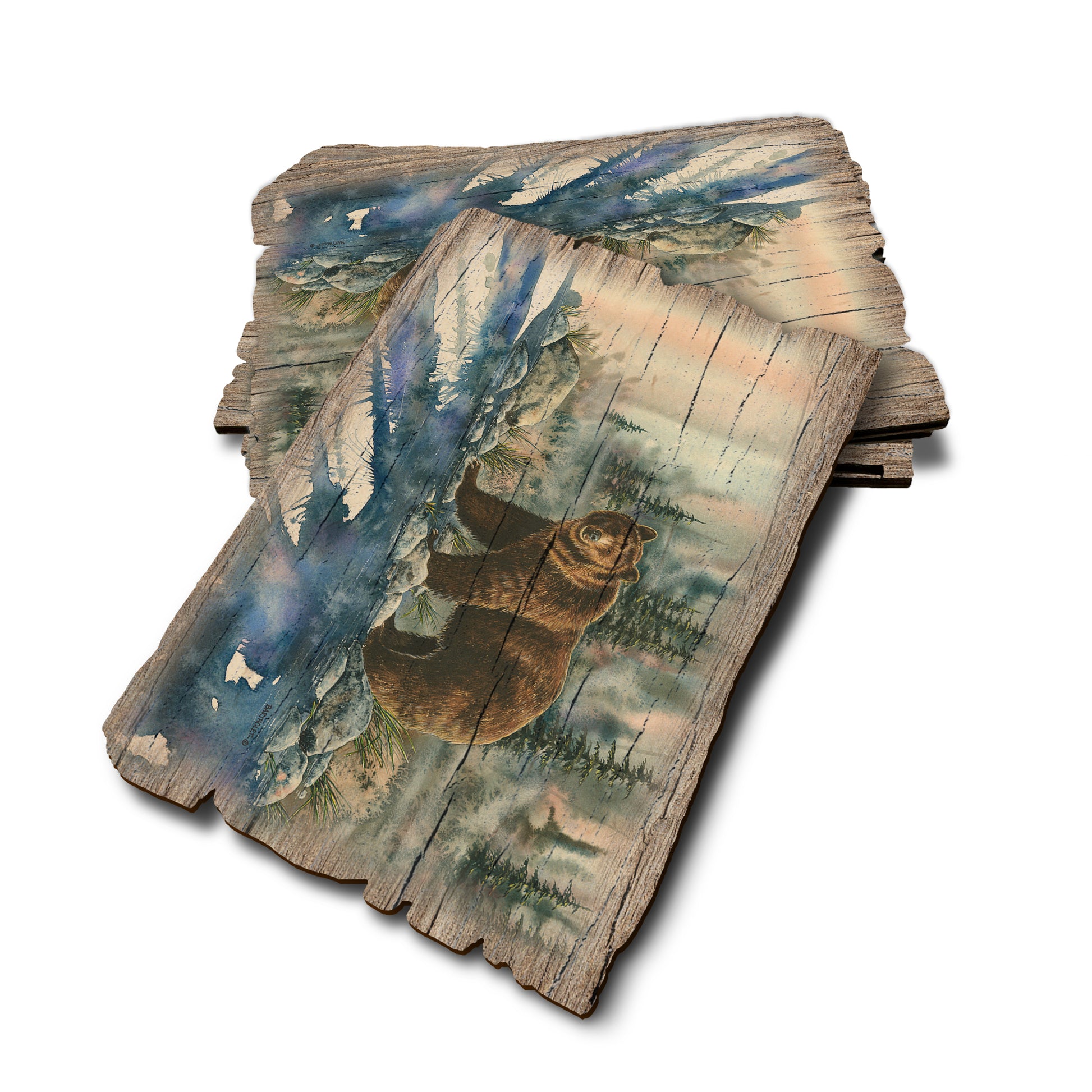 Bartholet's Too Close For Comfort - Weathered Edge Rustic Edge Postcard (5pk // $2.80ea)
