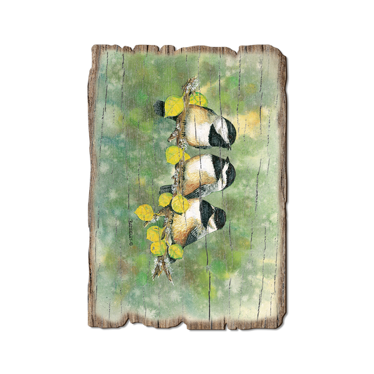 Greeting Card: Weathered Edge - Bartholet's Three's Company