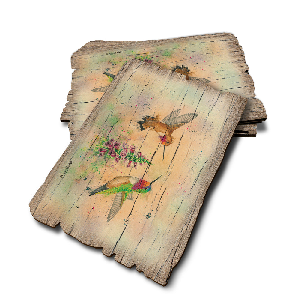 Bartholet's The Dispute - Weathered Edge Rustic Edge Postcard (5pk // $2.80ea)