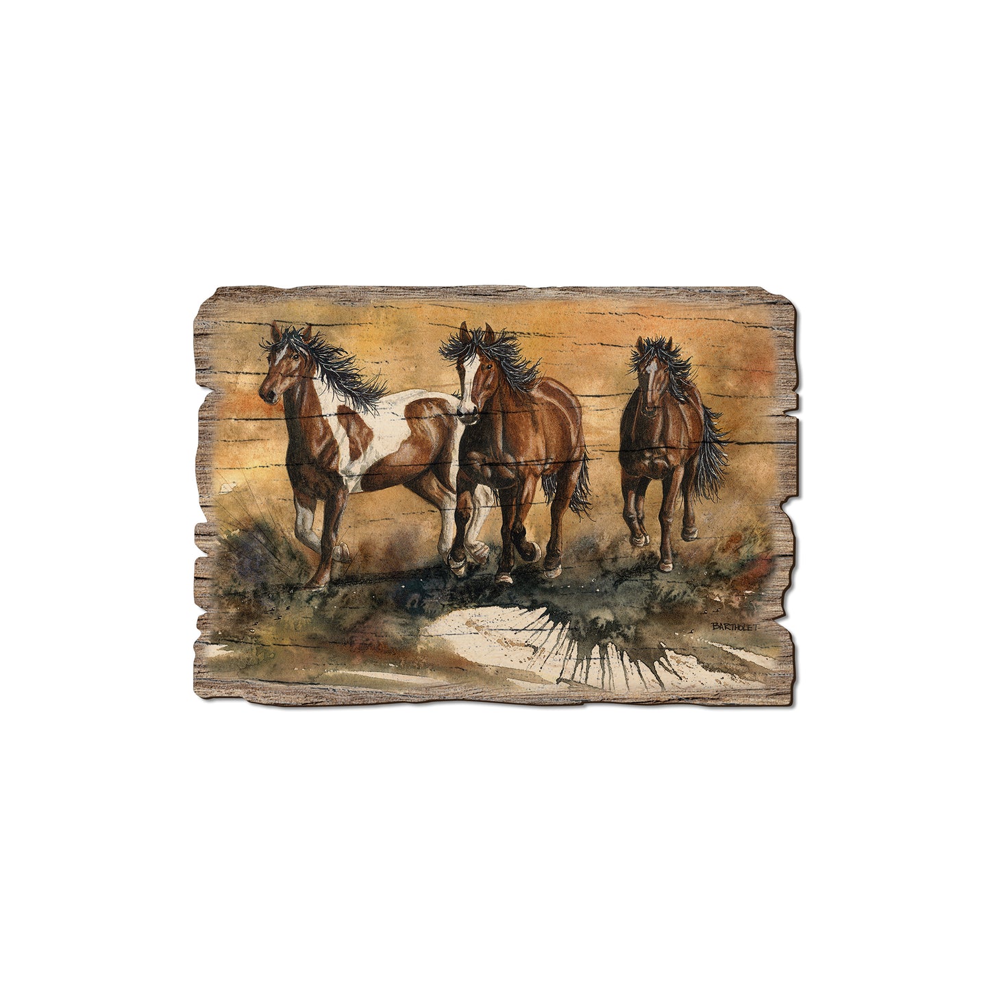 Bartholet's Touch Of Wild - Weathered Edge Rustic Edge Magnet (5pk // $2.80ea)