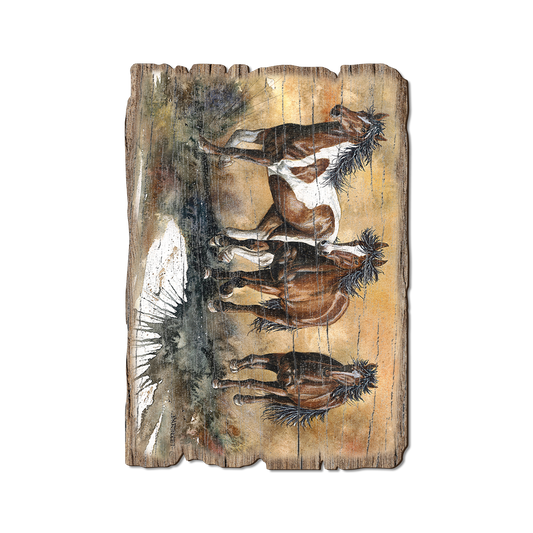 Greeting Card: Weathered Edge - Bartholet's Touch Of Wild