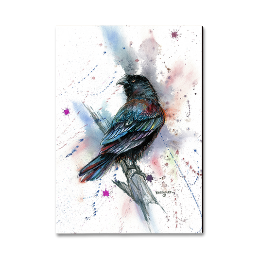 Greeting Card: Classic Edge - Bartholet's The Raven