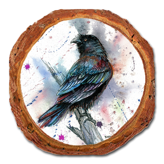 Coaster: Live Edge - Bartholet's The Raven (Pack of 5)