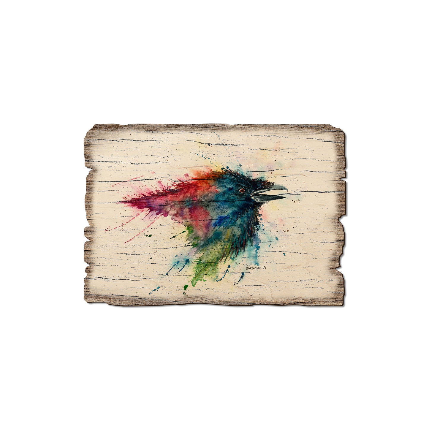 Bartholet's The Warning - Rustic Edge Postcards & Magnets Rustic Edge Magnet (5pk // $2.80ea)