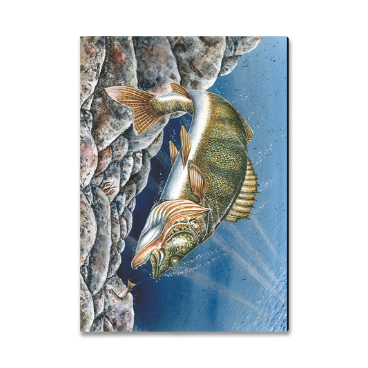 Greeting Card: Classic Edge - Bartholet's Walleye