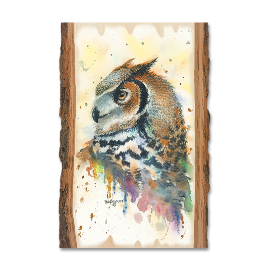 Greeting Card: Live Edge - Bartholet's Watchful Eye