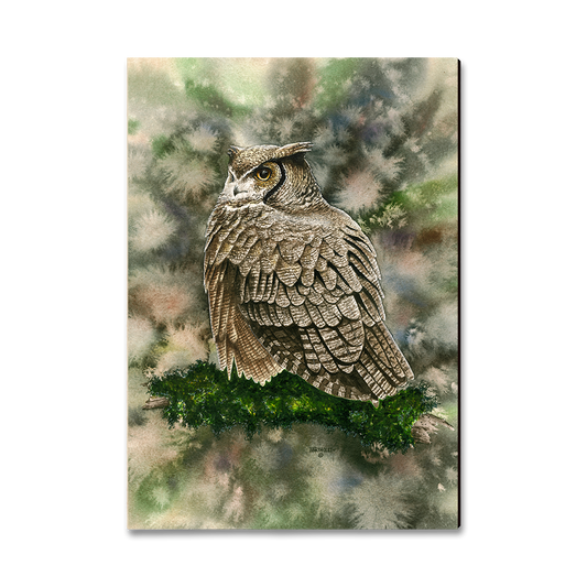 Greeting Card: Classic Edge - Bartholet's Woodland Ghost
