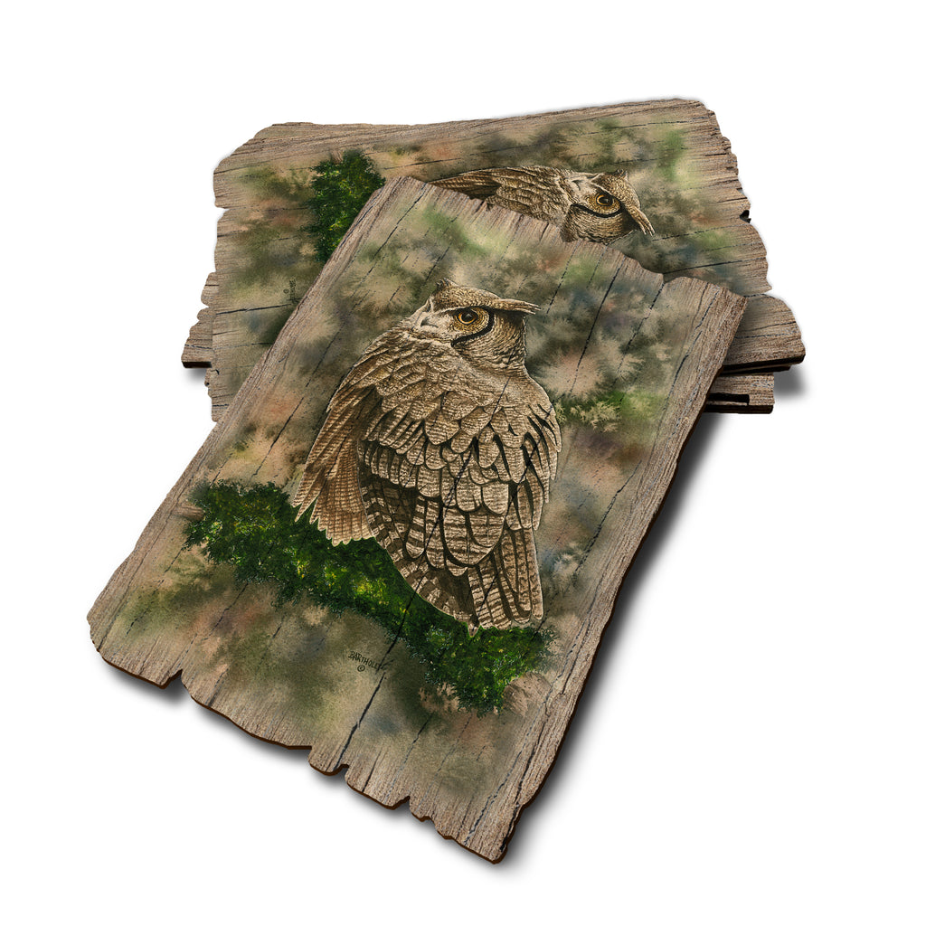 Bartholet's Woodland Ghost - Weathered Edge Rustic Edge Postcard (5pk // $2.80ea)