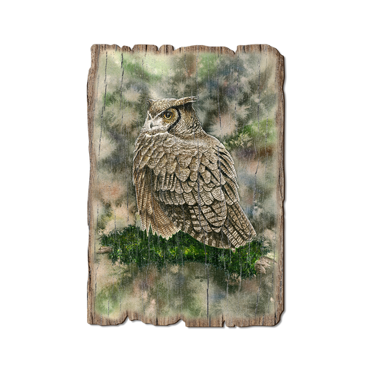Greeting Card: Weathered Edge - Bartholet's Woodland Ghost