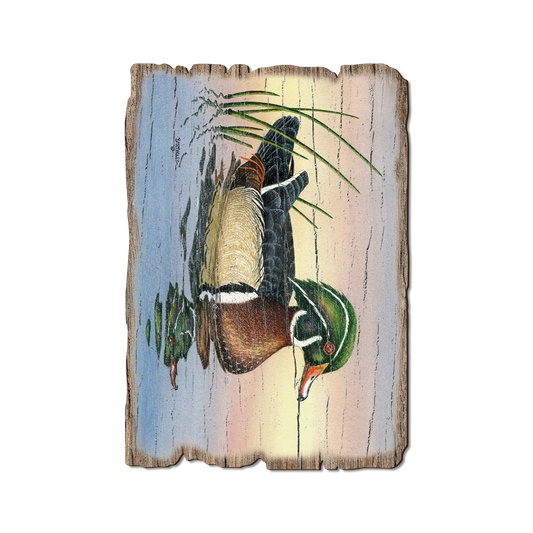 Greeting Card: Weathered Edge - Bartholet's Woody