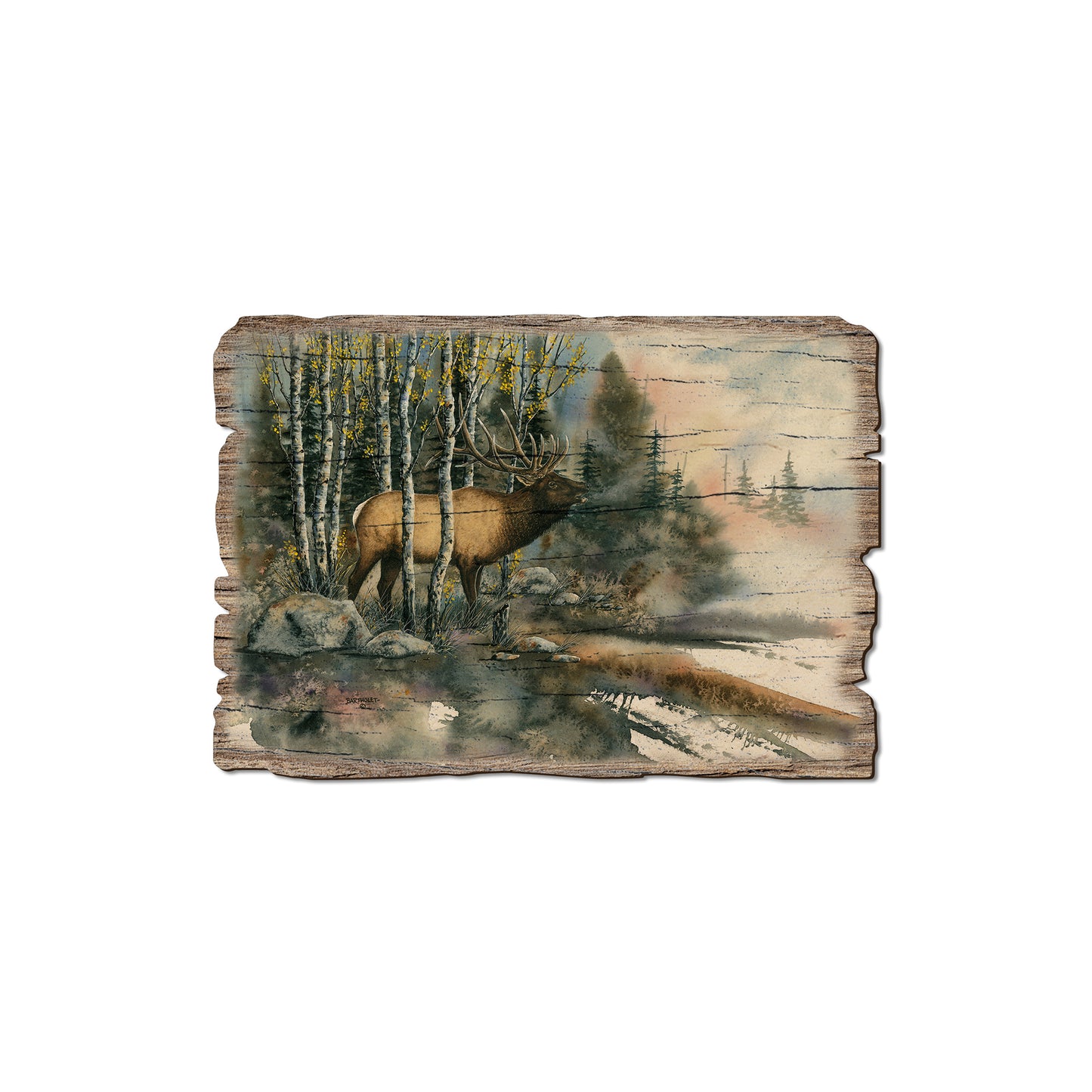 Bartholet's You Talkin To Me - Rustic Edge Postcards & Magnets Rustic Edge Magnet (5pk // $2.80ea)