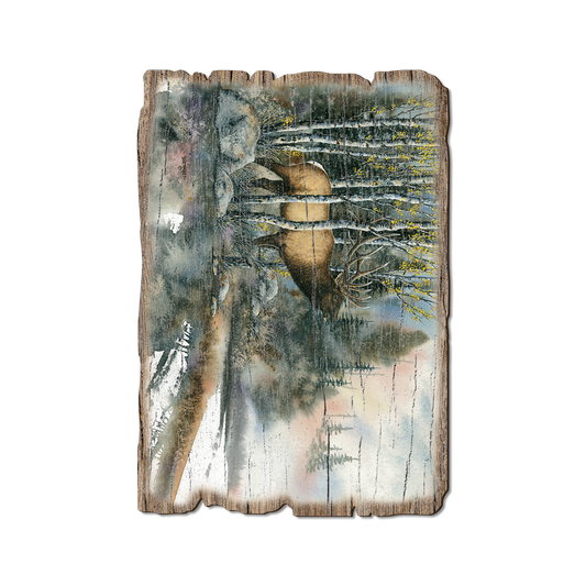 Greeting Card: Weathered Edge - Bartholet's You Talkin' To Me
