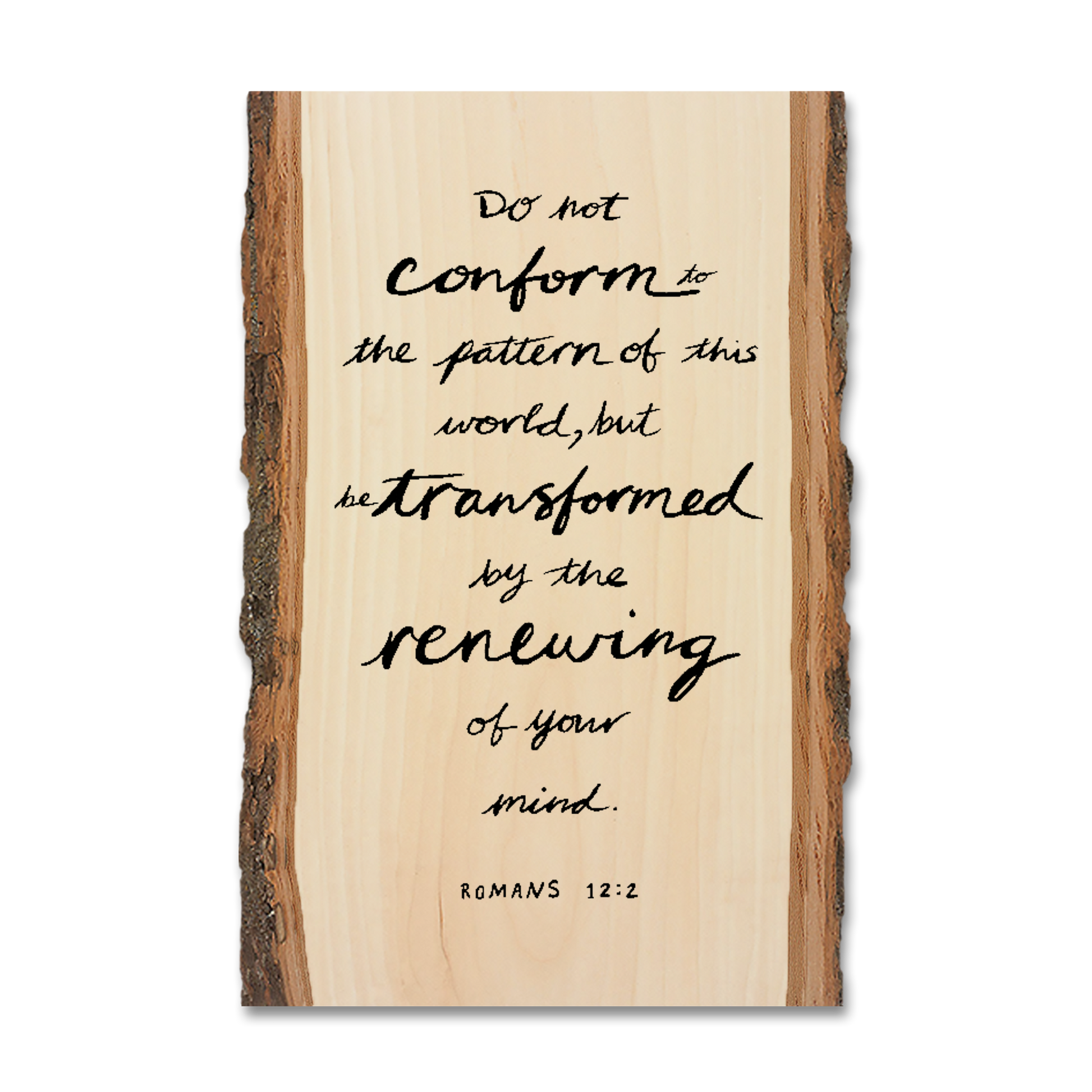 Greeting Card: Live Edge - Don't Conform