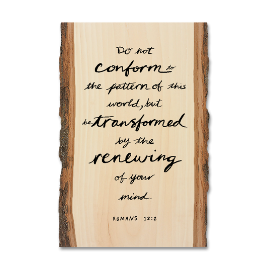 Greeting Card: Live Edge - Don't Conform