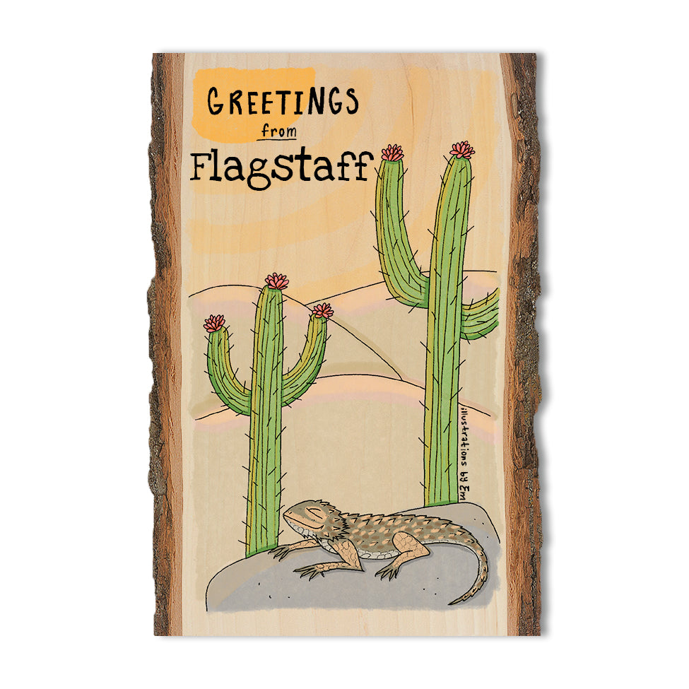 Desert Cactus - Live Edge