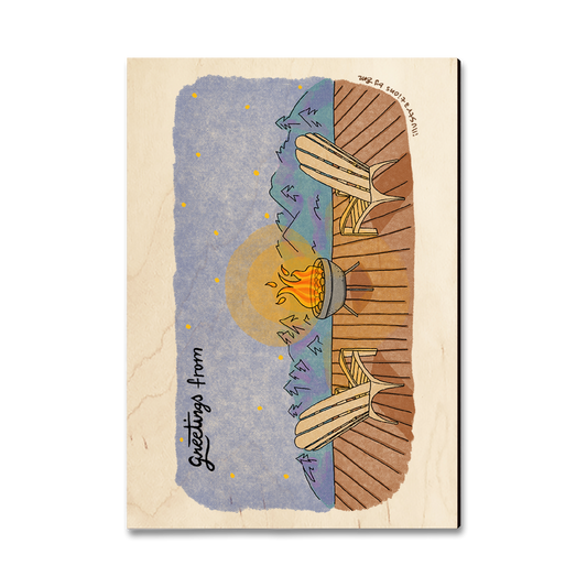 Magnet: Classic Edge - Deck Chairs