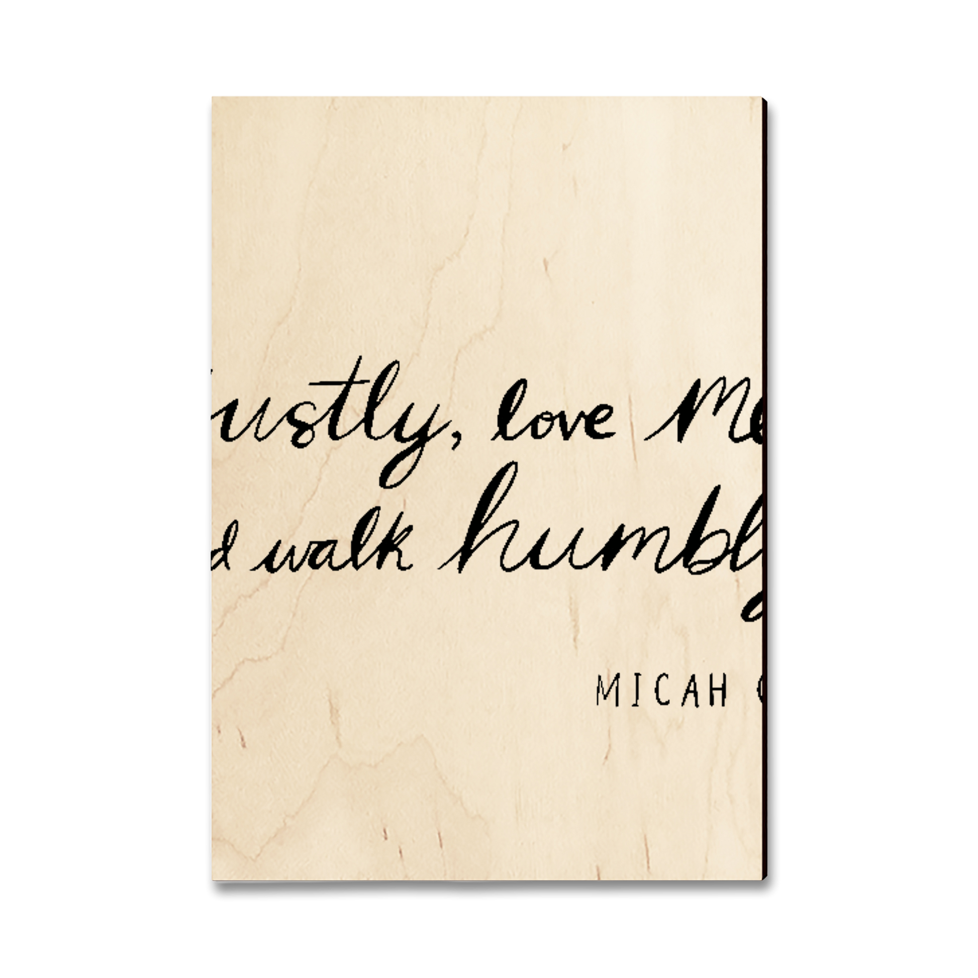 Postcard: Classic Edge - Do Justly (Pack of 5)