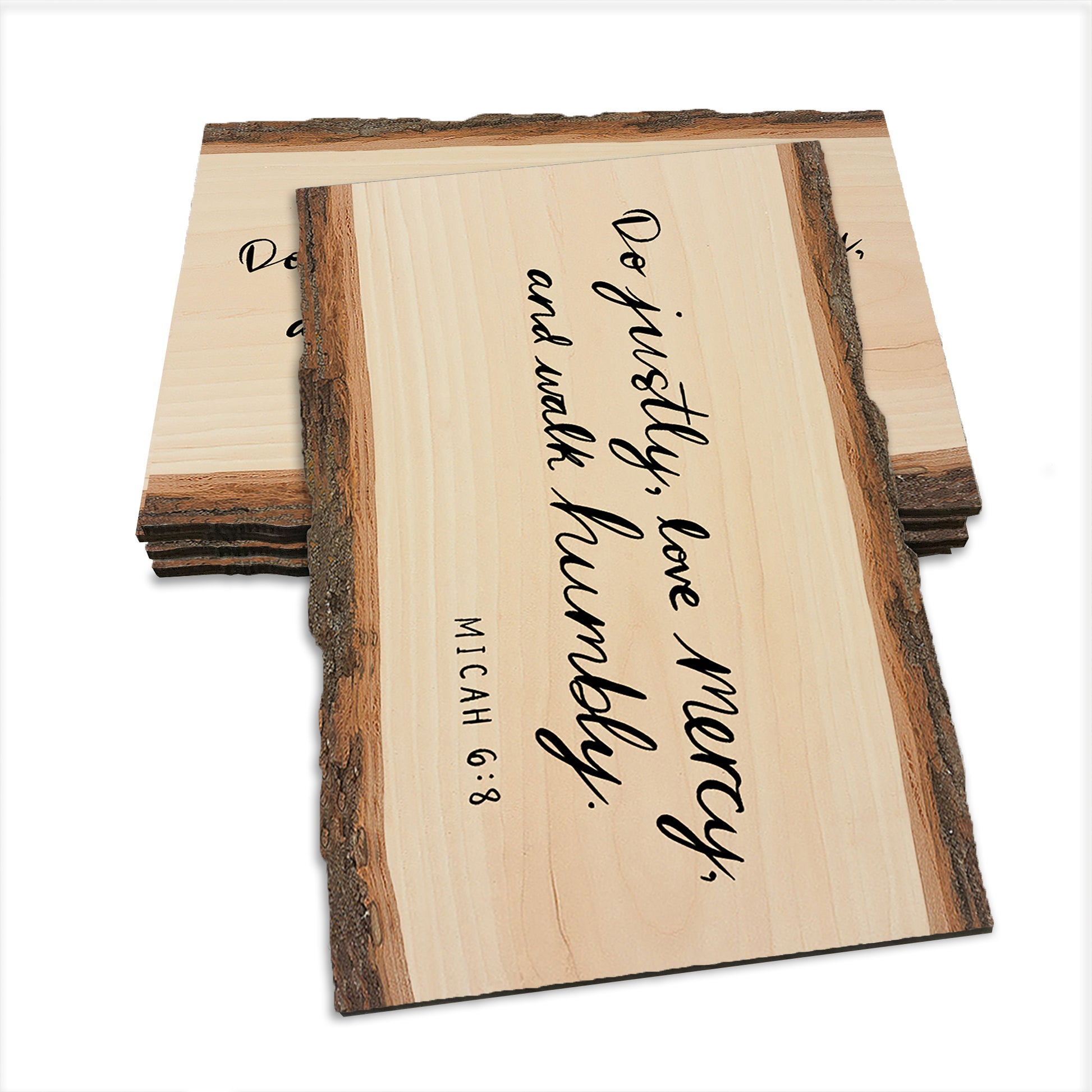 Do Justly - Live Edge Live Edge Postcard (5pk // $2.80ea)