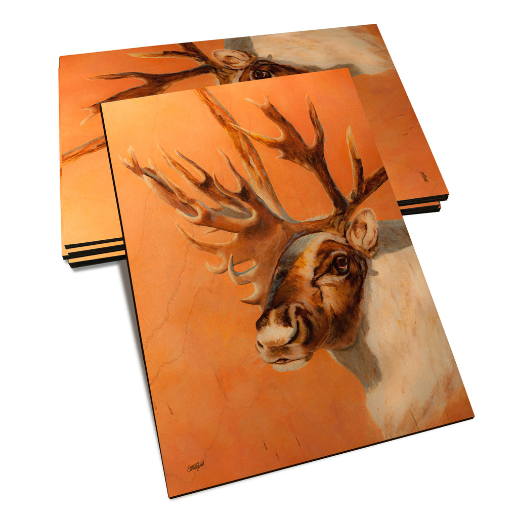 Twitchell's Bull Caribou - Classic Edge Classic Edge Postcard (5pk // $2.80ea)