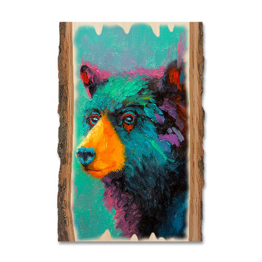 Magnet: Live Edge - Twitchell's Blueberry Bear