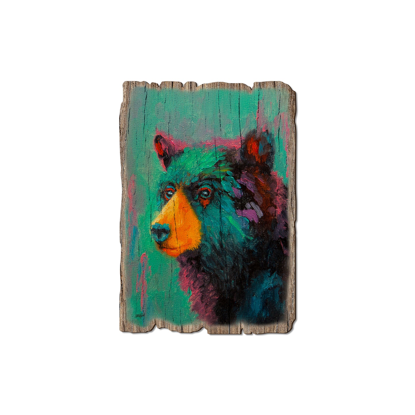 Twitchell's Blueberry Bear - Rustic Edge Postcards & Magnets Rustic Edge Magnet (5pk // $2.80ea)