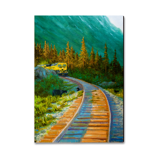 Magnet: Classic Edge - Twitchell's Bear Tracks