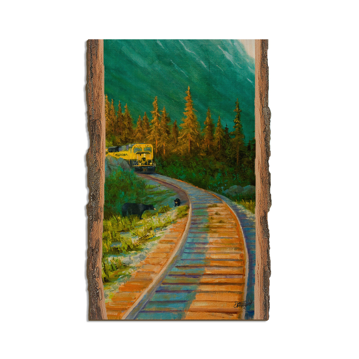 Twitchell's Bear Tracks - Live Edge Live Edge Magnet (5pk // $2.80ea)