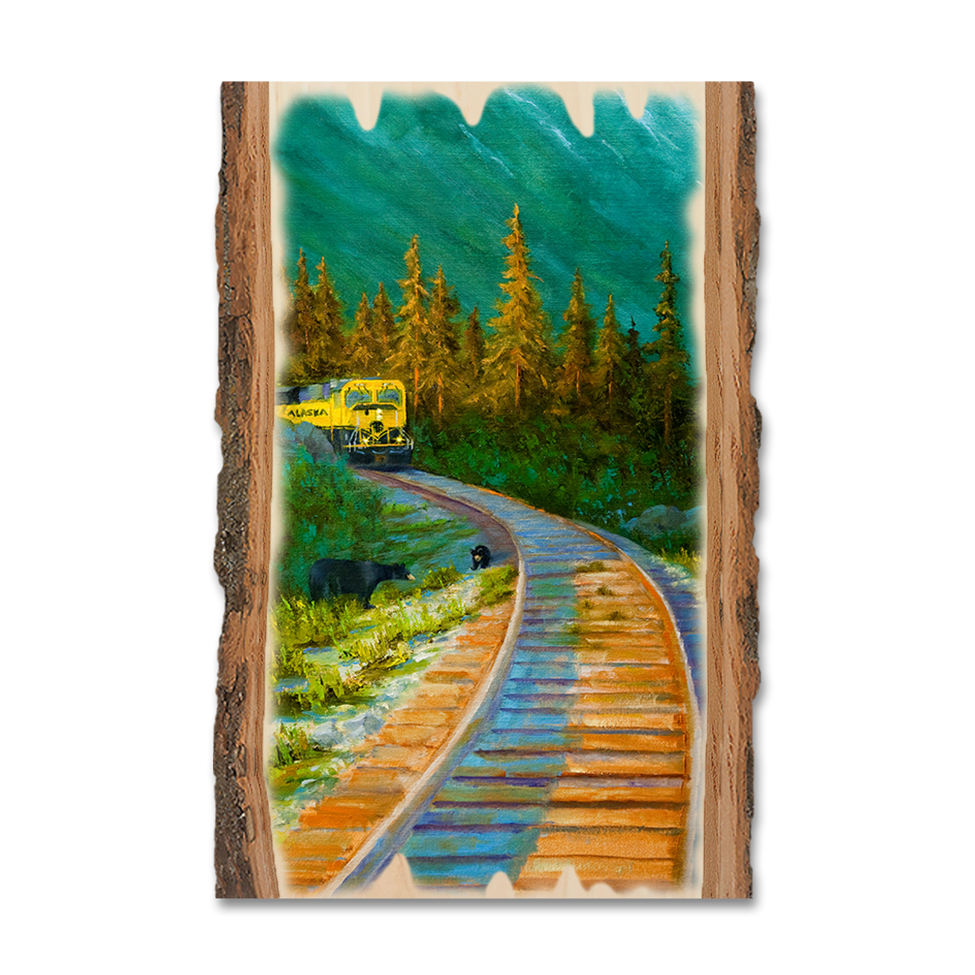 Magnet: Live Edge - Twitchell's Bear Tracks