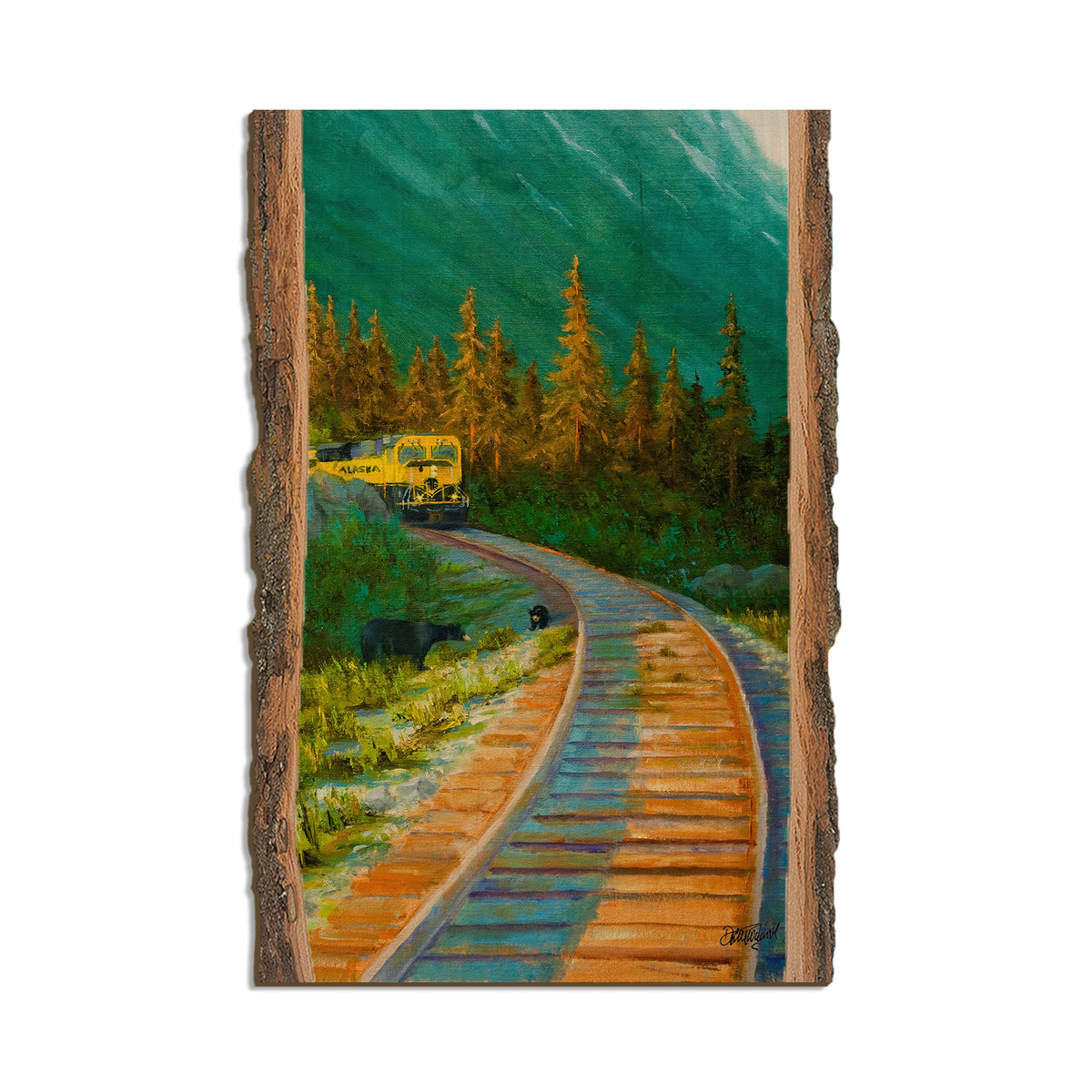 Twitchell's Bear Tracks - Live Edge Live Edge Postcard (5pk // $2.80ea)