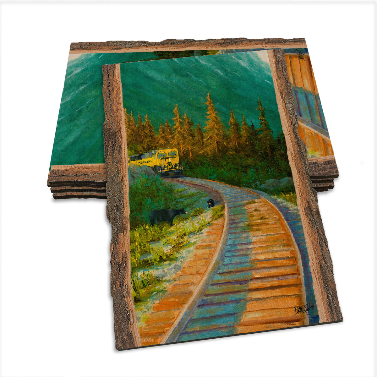 Twitchell's Bear Tracks - Live Edge Live Edge Postcard (5pk // $2.80ea)