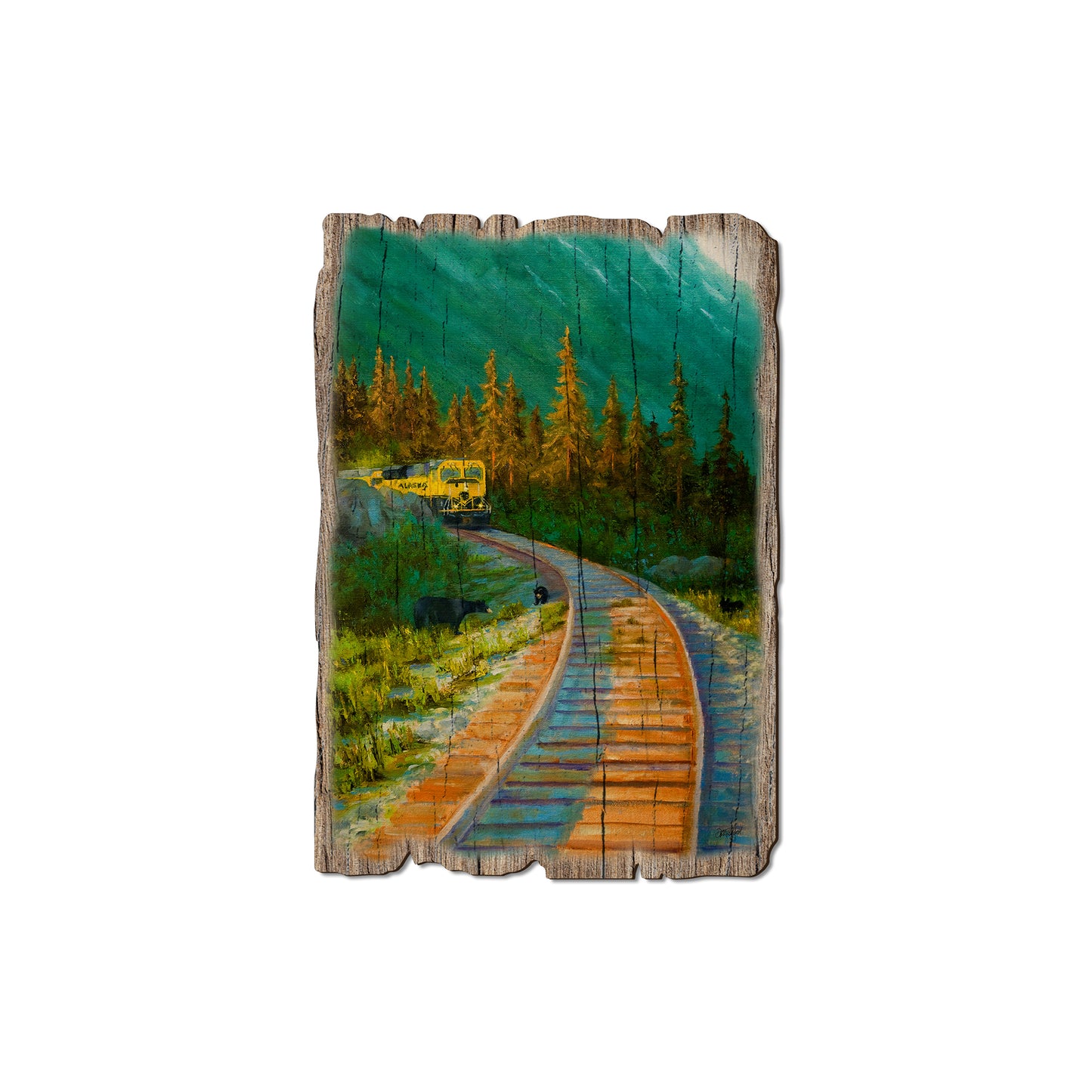 Twitchell's Bear Tracks - Rustic Edge Postcards & Magnets Rustic Edge Magnet (5pk // $2.80ea)