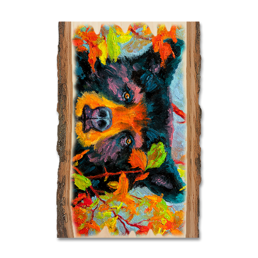 Greeting Card: Live Edge - Twitchell's Color Bear