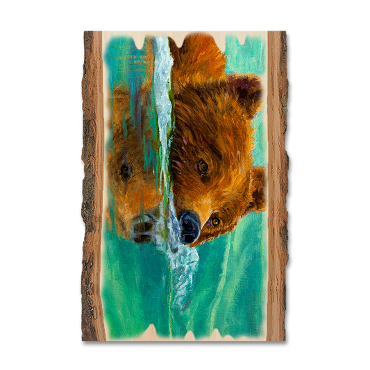 Greeting Card: Live Edge - Twitchell's Crossing the Kenai