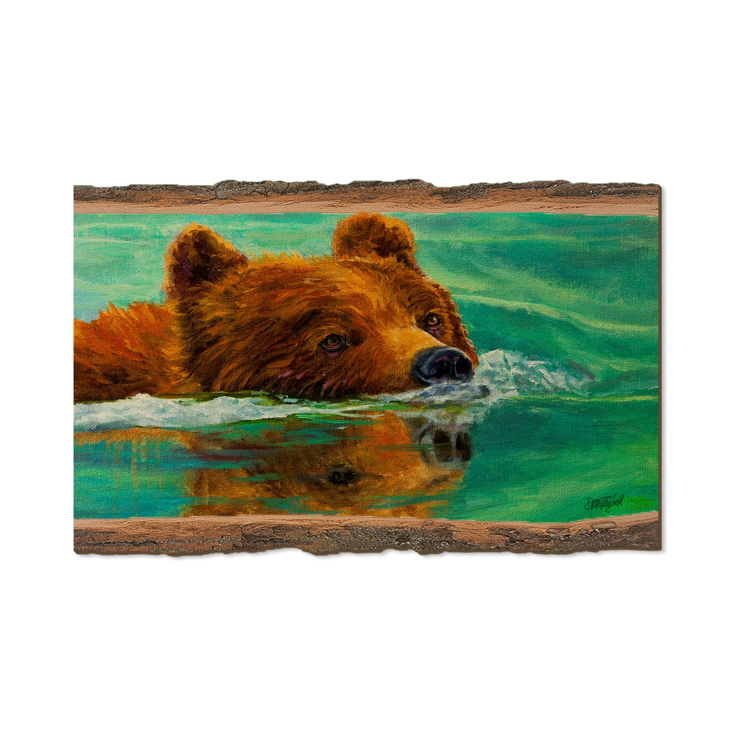 Twitchell's Crossing the Kenai - Live Edge Live Edge Magnet (5pk // $2.80ea)